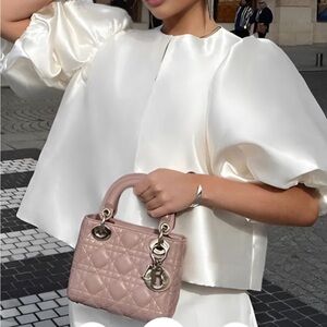 Oversized Puff Sleeve Blouse